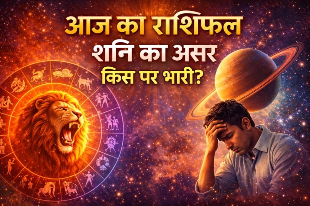 Aaj Ka Rashifal शनि का असर