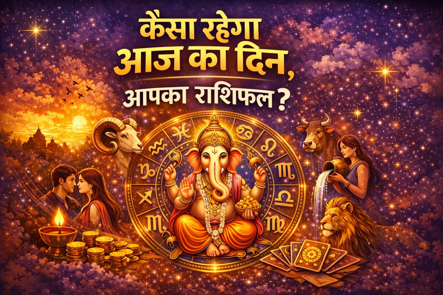 कैसा रहेगा आज का दिन, आपका राशिफल