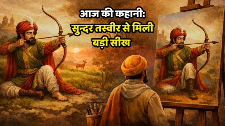 आज की कहानी: सुन्दर तस्वीर से मिली बड़ी सीख