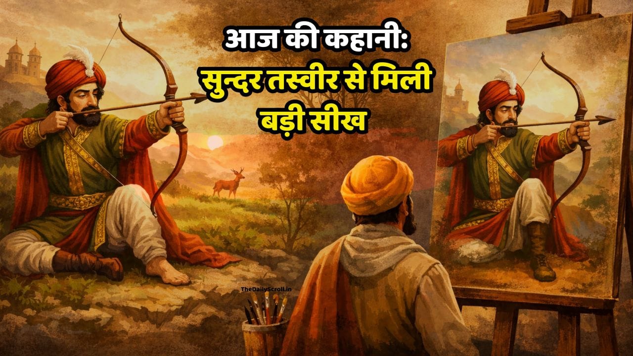 आज की कहानी: सुन्दर तस्वीर से मिली बड़ी सीख