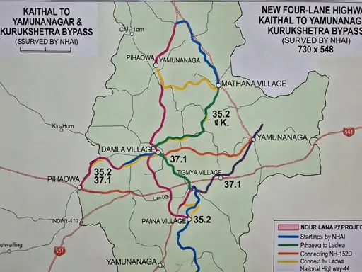 bypass का नक्शा